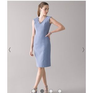 White House Black market dress. Light blue. Size 8. Worn a handful of times.